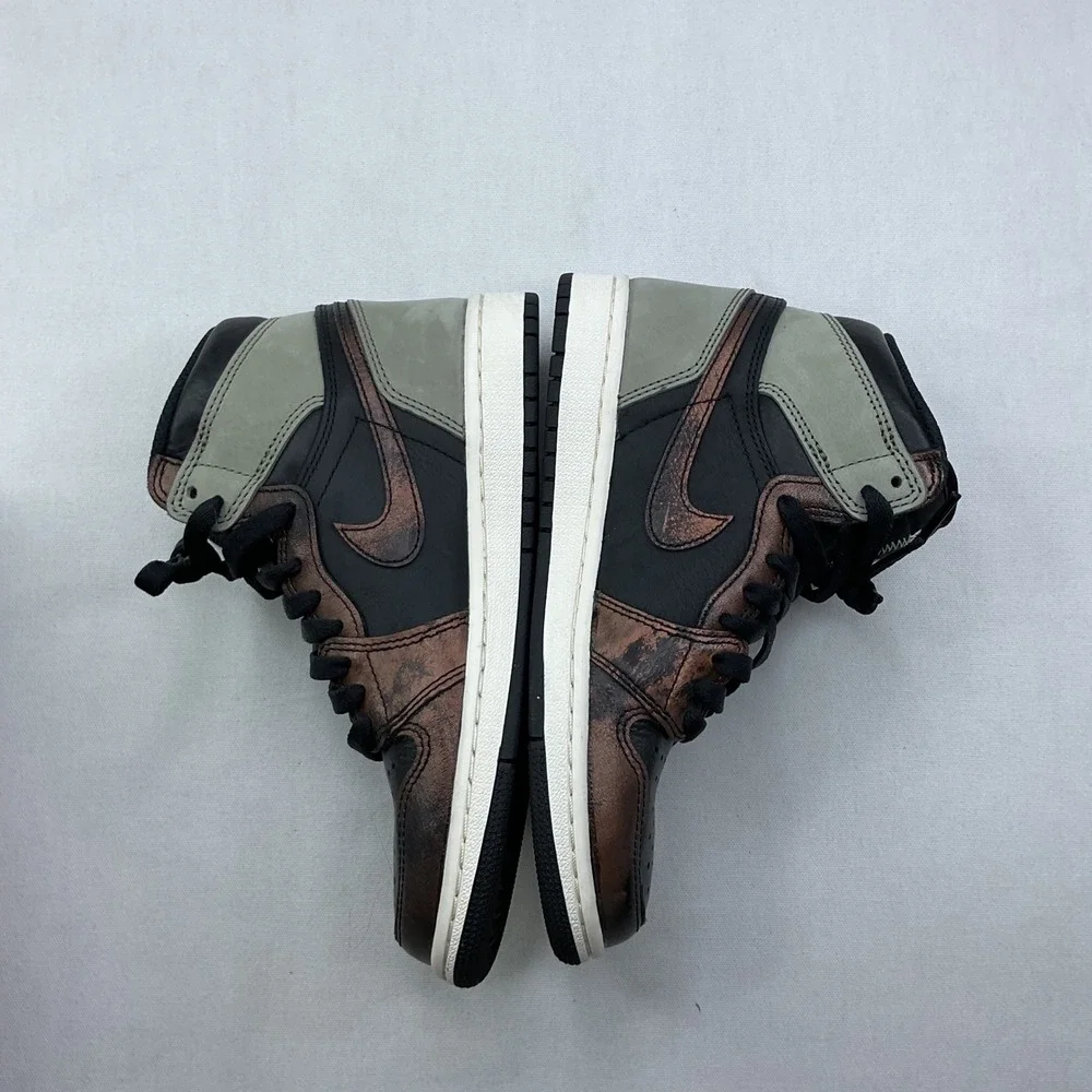 Nike Air Jordan 1 Retro High OG Patina Rust Shadow 555088-033 Mens Size 5